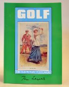 Serpell, Tom -"Golf - On Old Picture Postcards" 1st ed 1988 in the original pictorial coloured