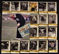 Jack Nicklaus collection of signed golfing ephemera to incl signed Royal Bank Scotland £5 note,