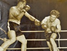 1948 Freddie Mills World Light Heavyweight Champion Boxing Photograph - a fine photograph by Kemsley