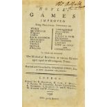 1796 'Hoyle's Games Improved' Book revised and corrected by Charles Jones Esq., London, being