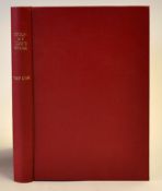 Taylor, J. H -"Golf: My Life's Work" 1st ed 1943 in the replaced red and gilt cloth boards and