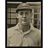 Reverend David Sheppard Signed Cricket Press Photograph c.1950 signed to the front in ink, faded