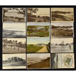 12x various Scottish golf club and golf links postcards from the early 1900's onwards to incl Golf