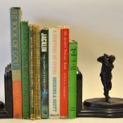 Various golf books-to include"60 Years of Golf" by Robert Harris 1st ed 1953 c/w dust jacket,"A
