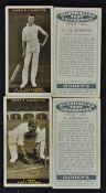 1928 Ogden's 'Australian Test Cricketers' Cigarette Cards real photograph format, a set of 36 cards,