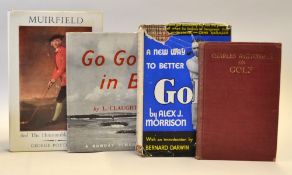 Various Golf Book Selection to include George Pottinger"Muirfield And The Honourable Company"1st