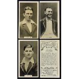 1928 Millhoff Famous Test Cricketers Cigarette Cards part set 25/27 in very good condition