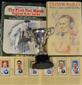 Madras Cricket Club 'Squash Rackets 1941' marked miniature Silver Trophy with maker's mark Orr &