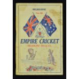 1932/33 Empire Cricket Booklet 'Bodyline Series' an informative guide to the season with