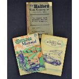 1910 The Halford Company Cycle Company Sales Catalogue containing illustrations, information and