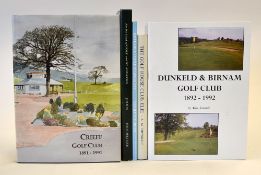 Scottish Golf Club Centenary books-mostly in the Fife/Perth area to incl"The Golf House Club,