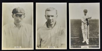 Selection of Derbyshire Cricket Phillips 'Pinnace' premium Photocards to include Elliott, Bowden,