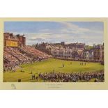 Weaver, Arthur (after) signed 3x THE OLD GOLF COURSE, ST ANDREWS signed coloured artist proof's