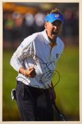 2x European Ryder Cup golf signed photographs to incl US Open Champion Martin Kaymer and Fans