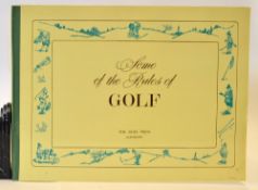 Crombie, Charles - "Some of The Rules of Golf " reprint ed 1966 c/w dust jacket publ'd by Ariel