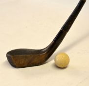 Scarce D.J Ross Royal Dornoch exceptionally deep face early transitional scare head putter c.