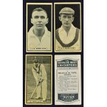 Selection of Cricket Cigarette Cards to include 1926 DC Thomson The World's Best Cricketers (Green
