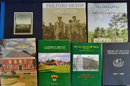 English Golf Club History Books - mostly Midlands and Cotswold region to incl Frilford Heath Golf