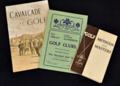 Silvertown Golf Ball and Instruction booklets to incl"Cavalcade of Golf" c.1938 including fifty