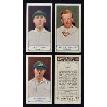 1926 JA Pattreiouex Cricketer Series Cigarette Card Selection a set of 75 - mostly in good clean