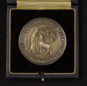 Scarce The Berkshire Trophy silver golf medal - held annually in June and is an important 72 hole