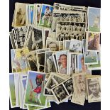 Cricket Cigarette Card Mixed Selection of odds, loose cards, some photocards, mixed trade cards,