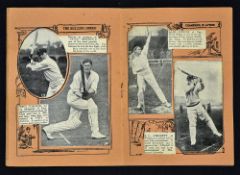 The Magnet Album of Test Match Cricketers 1930 Tour presented with the Magnet date 12 July 1930, a