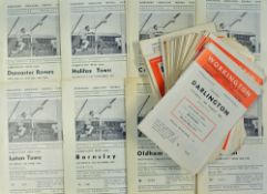 Selection of Workington home programmes to include 1963/64 (14) to include Lincoln City, Oxford Utd,