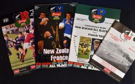 France Rugby programmes in New Zealand 1994: v NZ 26/06/94 Christchurch and 03/07/94 at Auckland); v