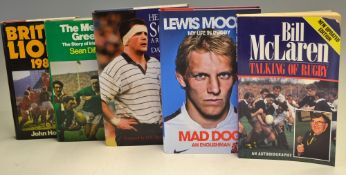 Rugby Autobiography and Other Books one signed - to incl "British Lions 1980" signed by the author