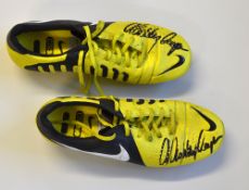 2013 Adam Ashley Cooper (Bordeaux and Wallabies) - pair of Nike rugby match worn boots signed