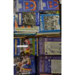 Comprehensive Shrewsbury Town football programme collection from 1970's to 2015, mainly homes and