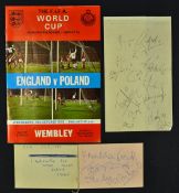 Bobby Moore, West Ham - small autograph book containing Bobby's autograph and those of 15 other West