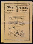 Pre-War Tottenham Hotspur home match programme 1932/33 Northfleet Utd (Friendly) dated 4 March 1933.