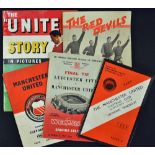 Manchester United handbooks to include 1957 The Red Devils, 1958 Memorial Handbook (Man Utd