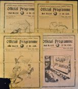 Pre-War Tottenham Hotspur home match programmes 1931/32 Wolverhampton Wanderers, 1935/36 Watford (