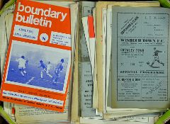 Collection of assorted 1950s onwards non-league football programmes to include a range of clubs