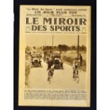 1926 New Zealand Maori Rugby Tour in France - Le Miroir des Sports magazine Sept 1926 issue with