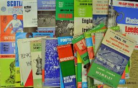 Collection of FA Cup Final football programmes from 1954 onwards to include 1954, 1963, 1966,