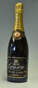 Manchester United Bottle of Champagne a Lanson Black Label specially selected by Chairman C.