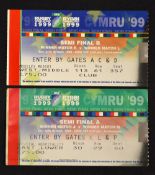 2x 1999 Rugby World Cup semi-final match tickets - both played at Twickenham for South Africa v