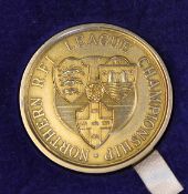 1969/70 Northern R.F.L. League Championship League Leaders medal - silver medal won by Leeds and