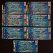 7x Rugby World Cup Wales and Scotland group stage match tickets to incl 3x Wales vs Canada played