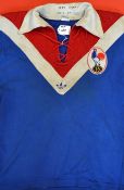 1977 France Rugby League International shirt from the Rugby League World Cup tournament held in