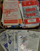 Assorted Selection of 1950s onwards football programmes with a range of interesting fixtures,