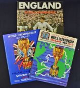 1966 World Cup Final match programme England v West Germany at Wembley (original issue at 134