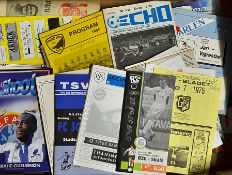 European & Worldwide football programmes selection - a collection of 104 'all foreign clubs' in