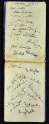 Manchester United hand signed autographs in ink from 1953/54 season (the Busby Babes commencement)