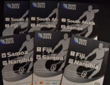 Rugby World Cup 2011 Programmes: South Africa's Pool, v Fiji at Wellington and v Namibia and