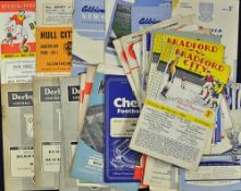 Selection of 1950s league football programmes includes a variety of clubs, such as Bradford City,